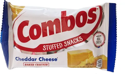 Produktbild von Combos Stuffed Snacks Cheddar Cheese Baked Cracker 48,2g