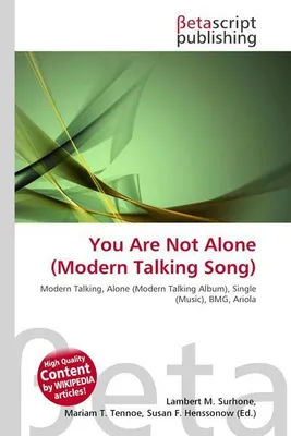 Produktbild von You Are Not Alone (Modern Talking Song)