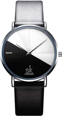 A close-up studio shot of a women's wristwatch.