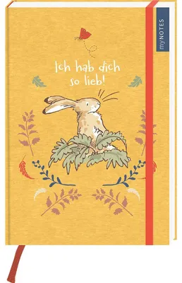 Produktbild von myNOTES Papeterie: Weißt du eigentlich, wie lieb ich dich hab? Notizbuch A5