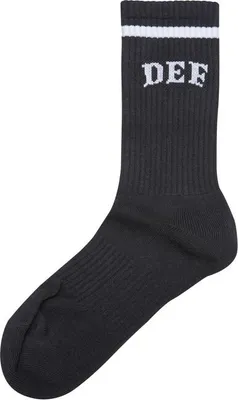 Obrázek produktu pro Ponožky DEF College Socks black - 35–38