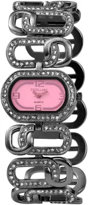 Produktbild von Excellanc Damenuhr mit Metallarmband
