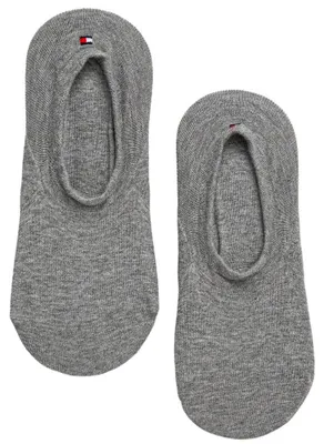 Produktbild von Tommy Hilfiger - Liner Socken für Herren (2er-Pack) NA970 (39,5 EU - 42 EU) (Grau)