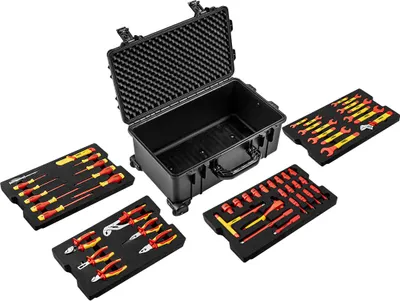 Produktbild von Elektriker Servicekoffer 52-tlg.