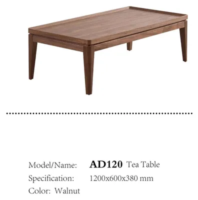 Produktbild von Couchtisch Kaffeetisch Beistelltisch Design Tisch Wohnzimmertisch Tische Holz