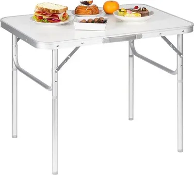 Image de Table pliante 75 x 55 cm pour le camping et les fêtes
