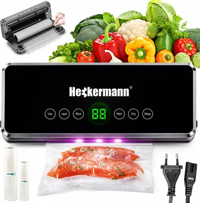 Zdjęcie produktu dla Zgrzewarka próżniowa Heckermann 3600 Czarna