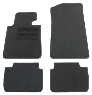 Produktbild von Fußmatten-Set für 3er BMW E46 Limo + Coupe + Touring, 4-teilig, Schwarz