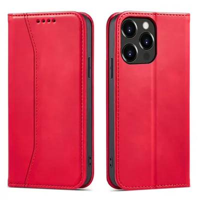 Obrázek produktu pro Magnet Fancy Case pro iPhone 14 Pro, červený