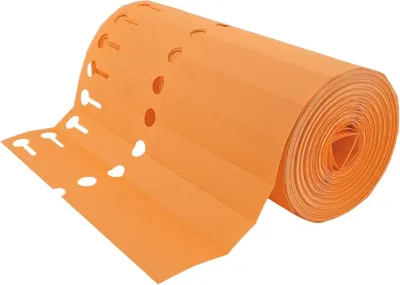 Immagine prodotto di CombiCraft Etichette vuote in PVC per slot arancione, 200 x 20 mm, 200 micron - 1000 pezzi su rotolo
