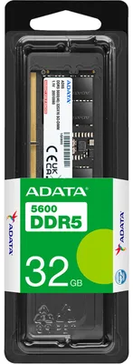 Immagine prodotto di ADATA Memoria RAM 32 GB DDR5 5600 MHz DIMM per Laptop AD5U560032G-S