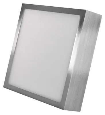 LED svítidlo NEXXO broušený nikl, 17 x 17 cm, 12,5 W, teplá/neutrální bílá