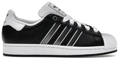 Zdjęcie produktu dla adidas Superstar II, kolor: Core Black, Matte Silver, Cloud White - rozmiar: EU 43 1/3