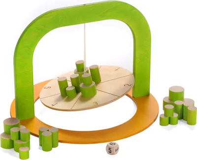 Produktbild von Hochstapler-Spiel - Geschicklichkeitsspiel Stapelspiel Wackelspiel Bätz Stapelspiel