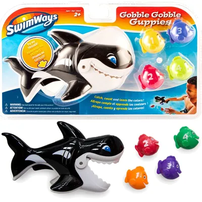 Image de Jouet d'eauJouet d'eau SwimWays Orque et poisson SwimWays Orque et poisson