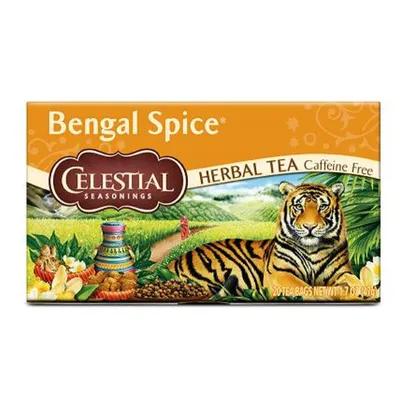 Produktbild von Celestial Seasonings - Begal Spice Herbal Tea - 20 Teebeutel