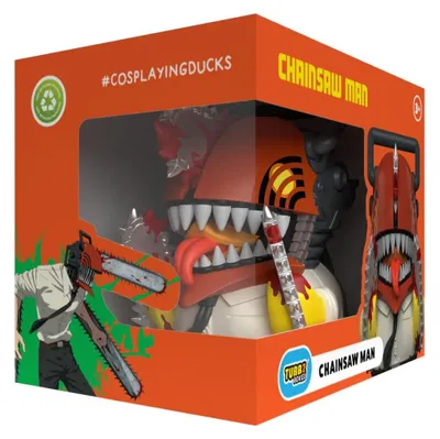 Produktbild von TUBBZ Gummiente Chainsaw Man Cosplay Vinylfigur Sammlerstück 10 cm