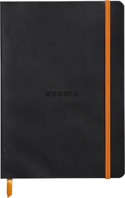 Immagine prodotto di Taccuino RHODIA RHODIARAMA, DIN A6, foderato, nero