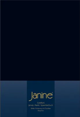 Produktbild von Janine ELASTIC Spannbetttuch 5002 .100 X 200 schwarz