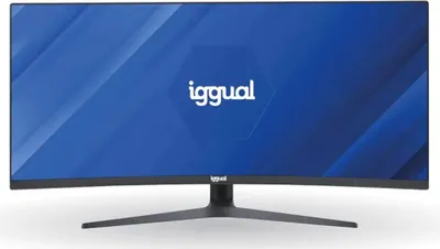 Obrázok produktu pre iggual IGG319543, 86,4 cm (34"), 3440 x 1440 px, Wide Quad HD, LED, 1 ms, Čierna