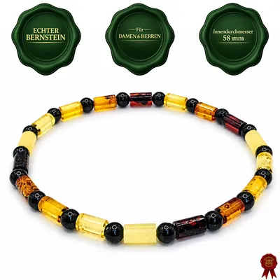 Produktbild von 100% Echter Bernstein Armband – Hand Deutschland by SARB-BIJOU