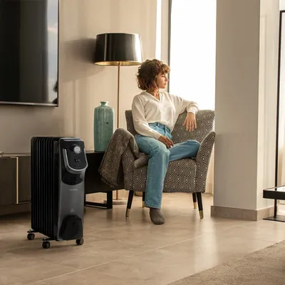 Produktbild von Cecotec Ölheizkörper ReadyWarm 11000 Space 360º Black