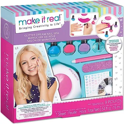Produktbild von MAKE IT REAL Studio paznokci z brokatem