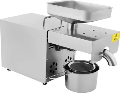 Produktbild von Ölpresse - Automatische Ölpressmaschine - 610 W - 304 Edelstahl lebensmittelecht - Bürstenloser Motor - Bis zu 45% Ausbeute - 3–5 kg/h Erdnüsse - 220 V