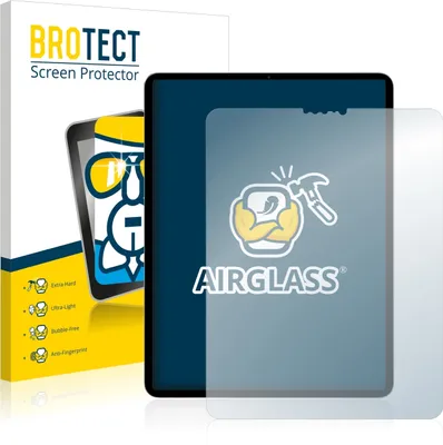 Produktbild von BROTECT Schutzglas für Apple iPad Pro 11" WiFi 2021 (3. Gen.) Schutzfolie Panzer Folie Glas Display Schutz klar