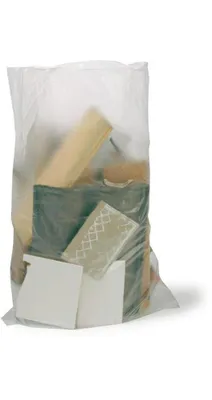 Produktbild von Schwergutsack Volumen 55l Maße 580c850mm Stärke 77µ HDPE transparent TRANSPAK