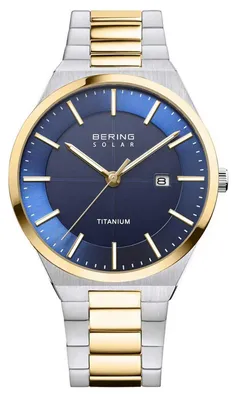 Produktbild von Bering Herren Uhr Armbanduhr Solar Titanium - 14439-717 Edelstahl
