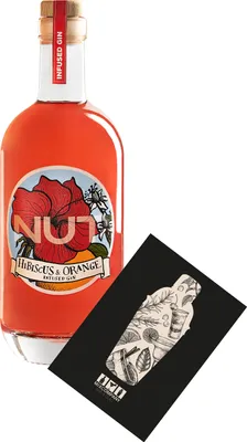 Produktbild von NUT Infused Gin Hibiscus Orange 0,7L (40% Vol) Hibiskus Orange Gin NUT Distillery- [Enthält Sulfite]