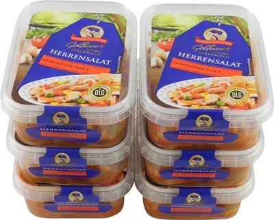 Produktbild von Spreewälder Herrensalat von Golßener - 6er Set (6 Packungen à 200 g)
