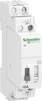 Immagine prodotto di Interruttore remoto Elso iTL, 1P, 1S, 16A, bobina 110 VDC, 230-240 VAC, 50/60 Hz, 1 pz.