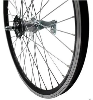 Produktbild von Roland Hinterrad 24 x 1,75 Bremsnabe Aluminium V-Profil schwarz