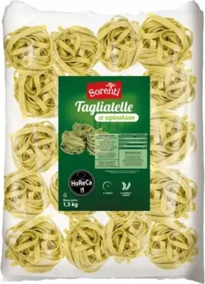 Image de Makaron SORENTI, tagliatelles aux épinards, 1,5 kg