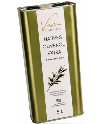 Produktbild von Vassilina | Griechisches Natives Olivenöl Extra 5 L – Koroneiki, Kaltextraktion