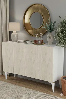 Obrázok produktu pre Skye Decor, kvalitná konzolová stolík (3 kusy), farba saphir (tmavý dub), 120 cm, 100% melamín