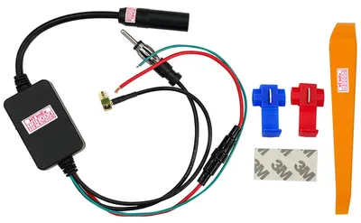 Produktbild von DAB Antenne Auto Splitter Verstärker KFZ DAB+ FM DIN Adapter Radio Autoantenne