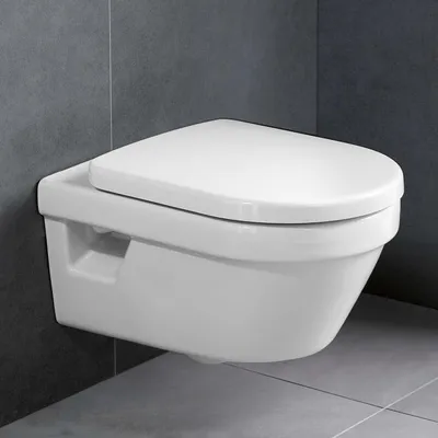 Produktbild von Villeroy & Boch Omnia architectura Tiefsplklosett wasserrandlos Combi-Pack 370x503mm Weiß Alpin - 5684HR01