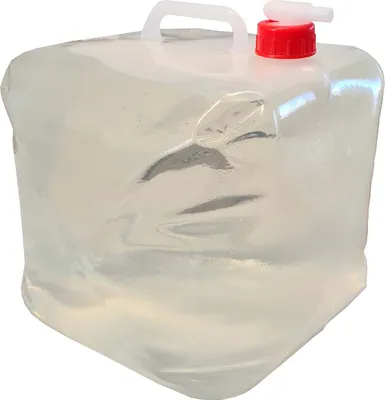 Produktbild von 2x 10L Camping Festival Wasserkanister Wasserbehälter Wassertank Faltbar