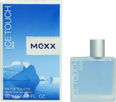 Immagine prodotto di Mexx Ice Touch Eau de Toilette Uomo 50 ml - Una fragranza rinfrescante per le giornate estive. Una combinazione fresca e tonificante per uomini attivi.