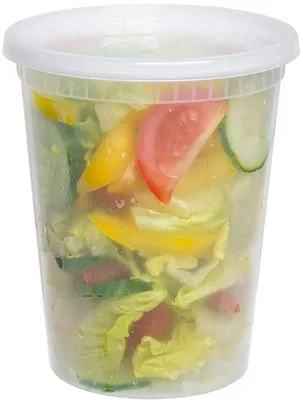 Obrázek produktu pro Průhledné plastové nádoby na potraviny o objemu 950 ml s víkem, vhodné do mikrovlnné trouby, mrazničky a myčky nádobí, odolné, balení po 25 kusech