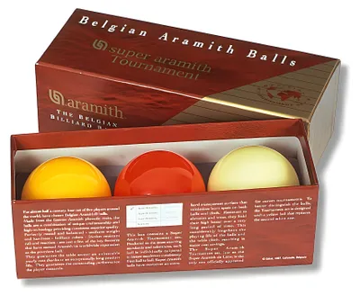 Image de Billes de carom Super Aramith Tournament 61,5 mm