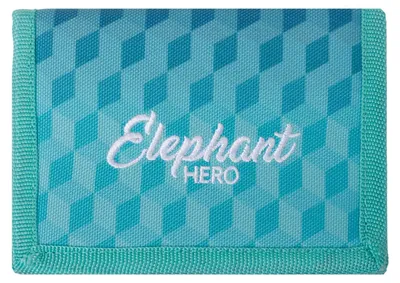 Produktbild von Geldbörse Mädchen Schule Schülerbörse Kindergeldbörse Elephant Hero Geldbeutel Börse Klettbörse Wallet 12864 Violet Cube