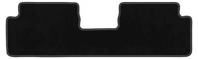 Produktbild von Velours-Fußmatten Hinten für Toyota Corolla Verso II 2004-2009 (Minivan) – 2-tlg, Schwarz, passgenau – Wielganizator LUX