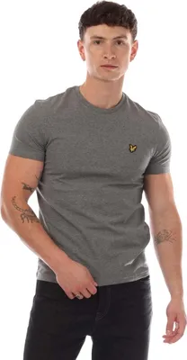 Image de Lyle & Scott - T-shirt Col rond Unicolore pour homme GT5521 (S) (Gris foncé)