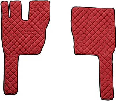 Image de Tapis Lampa , une paire en Skeentex - rouge - compatible Volvo FM (03/13>)
