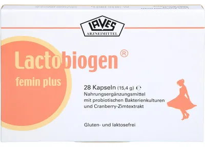 Produktbild von Lactobiogen femin plus, 28 St. Kapseln