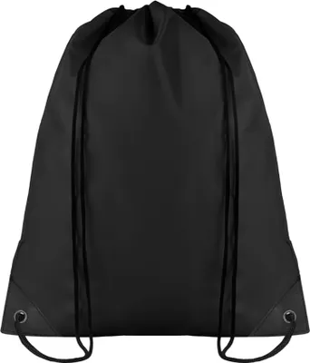 Produktbild von MidOcean - Turnbeutel "Shoop", Polyester MO956 (Einheitsgröße) (Schwarz)